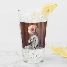 Intriga floral Máscara de Peonía Rosa