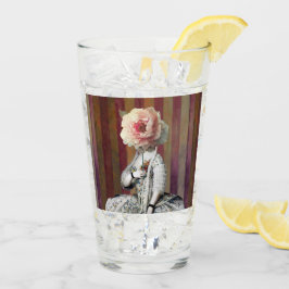 Intriga floral Máscara de Peonía Rosa