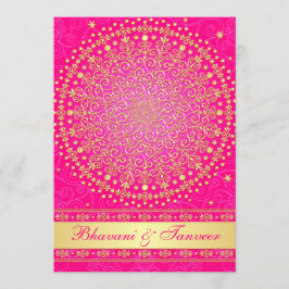 Intrincada invitación a la boda de las estrellas d