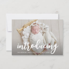 INTRODUCCIÓN | anuncio de nacimiento de guión en n