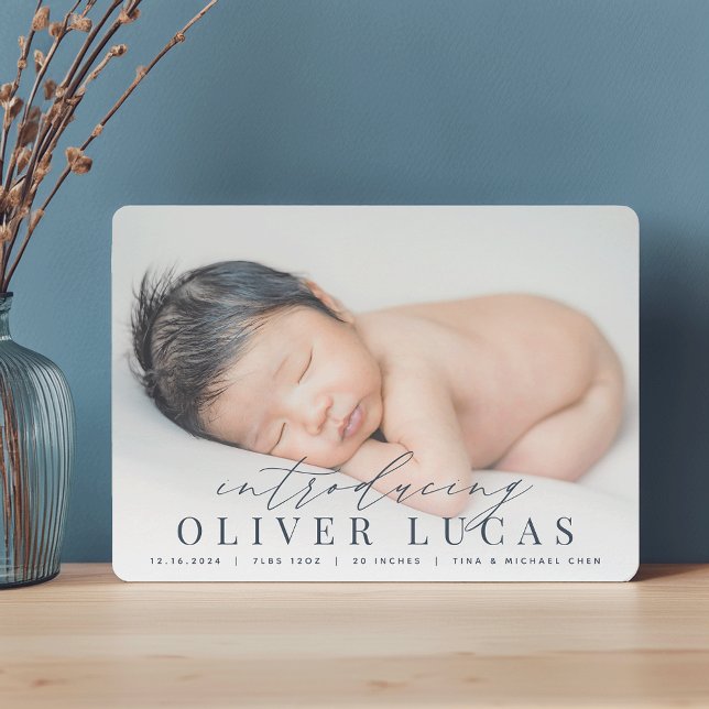 Introducción general | Anuncio de nacimiento de la (Subido por el creador)