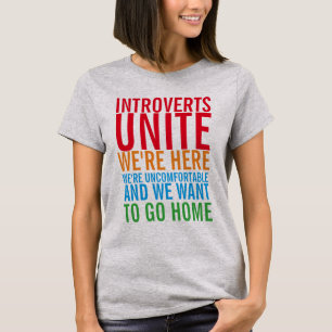 INTROVERTIDOS Camiseta ÚNICA