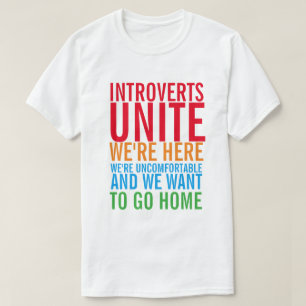 INTROVERTIDOS Camiseta ÚNICA
