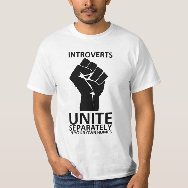 Introverts unen por separado en su camisa de los (Anverso)