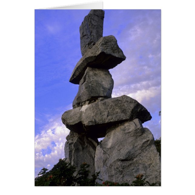 Inukshuk, Territorios del Noroeste, Canadá (Frente)