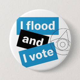 Inundación y voto botón