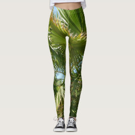 Inusual diseño de las leggings extensas de la muje