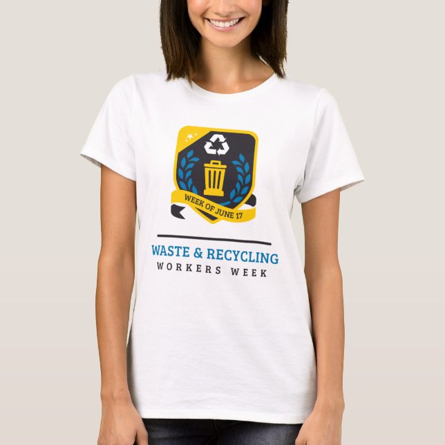 Inútil y reciclando la camisa de las mujeres de la (Anverso)