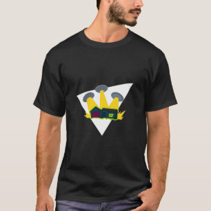 ¡Invadido! camisa del triángulo