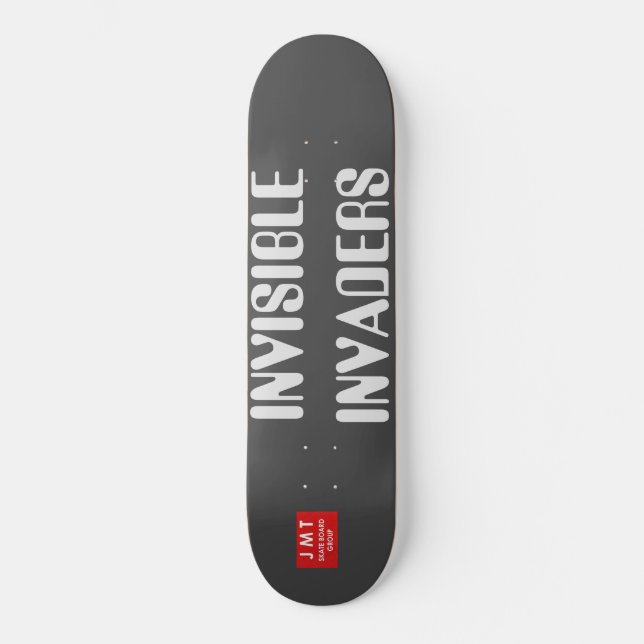 INVADORES INVISIBLES / Skateboards JMT (Anverso)