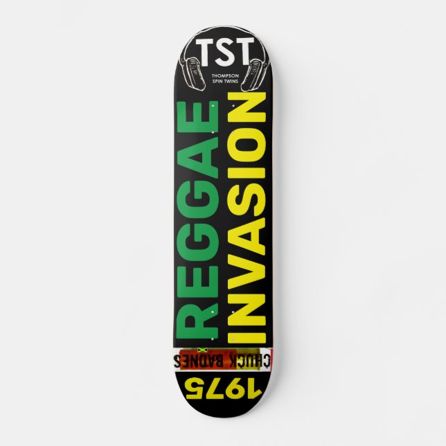 INVASIÓN DE REGGAE Skateboard oficial (Anverso)