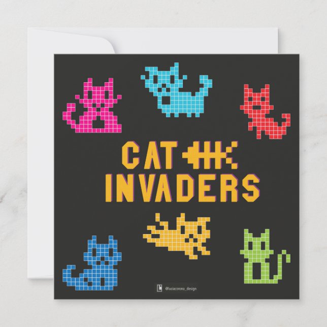 Invasores de gato (Anverso)