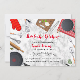 Inventar la invitación a la fiesta de la ducha de