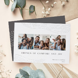 Invernadero | 3 Tarjeta de vacaciones de Collage d