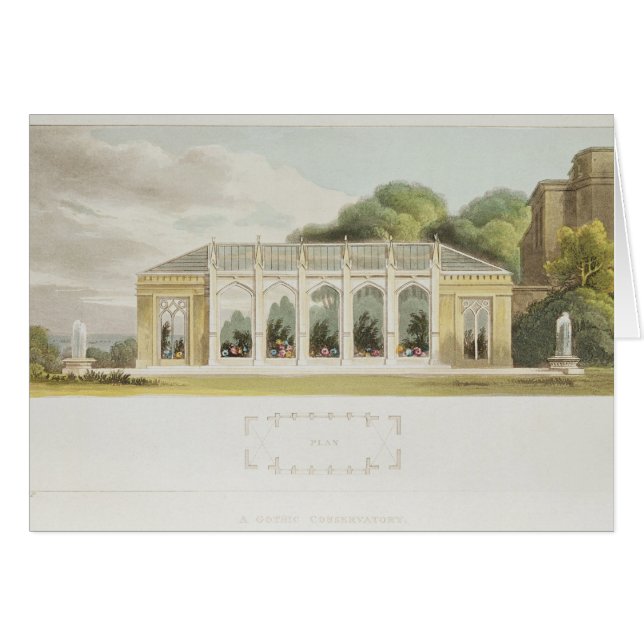 Invernadero gótico, 1832 (Anverso (Horizontal))