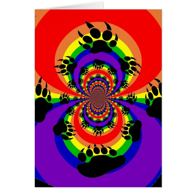 Inversión polar de la pata de oso del arco iris (Frente)