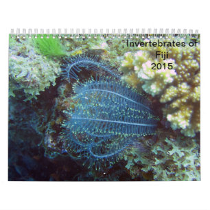 Invertebrados del calendario de Fiji 2015
