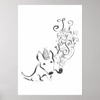 Investigar todo el arte Inglés Bull Terrier