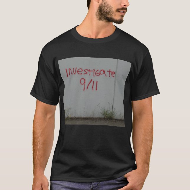 Investigue 9/11 camiseta (Anverso)