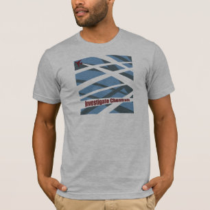"Investigue camiseta de Chemtrails"