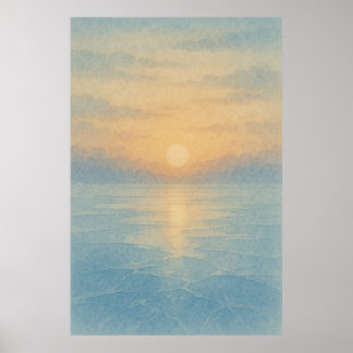 Invierno 6, luz congelada, impresión estacional