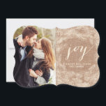 INVIERNO BURLAP | JOY | TARJETA DE FESTIVIDAD ELEG<br><div class="desc">WREATH DE INVIERNO | TARJETA DE RECIBIMIENTO ESTILO</div>