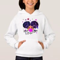 Invierno de burbuja mágica Chica negro