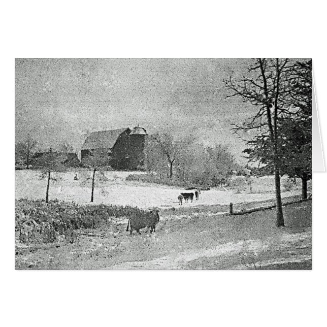 Invierno de la granja (Anverso (Horizontal))