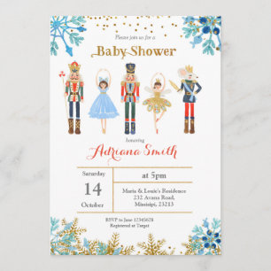 Invierno de la invitación de la fiesta de
