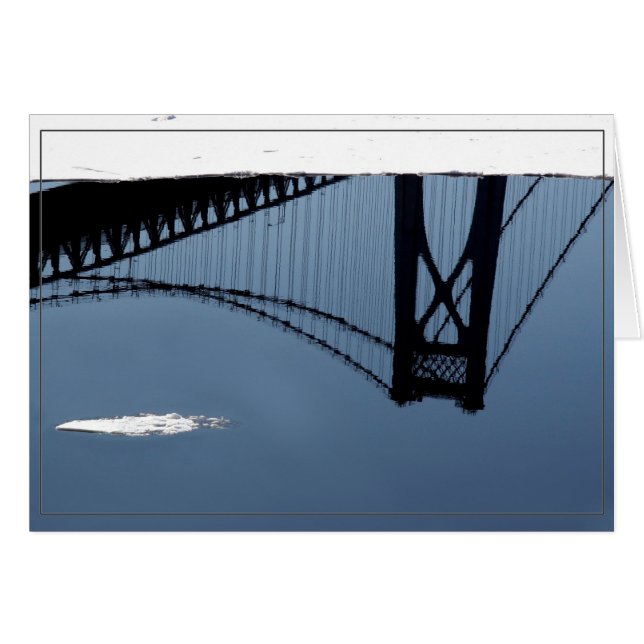 Invierno de reflexión de puente (Anverso (Horizontal))