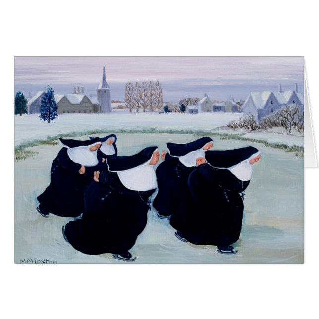 Invierno en el convento (Anverso (Horizontal))