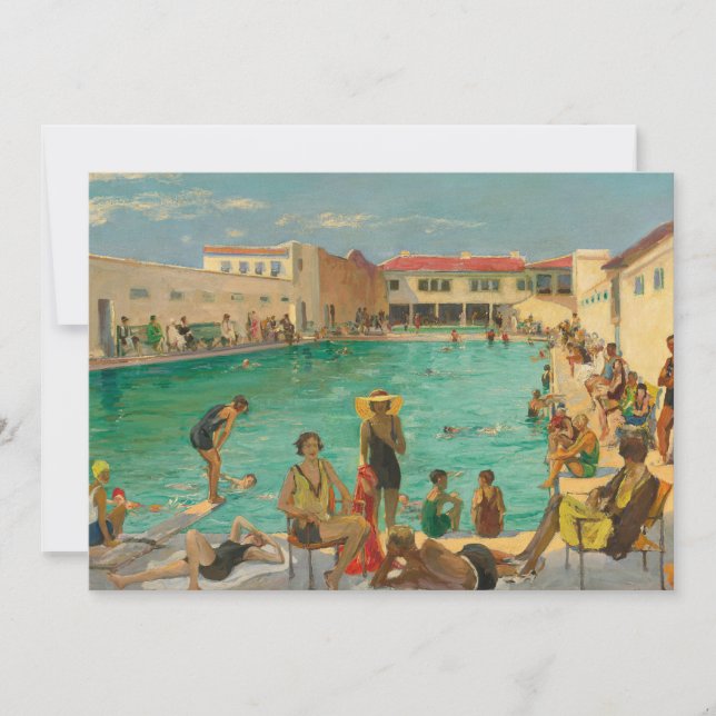 Invierno En Florida | Sir John Lavery (Anverso)