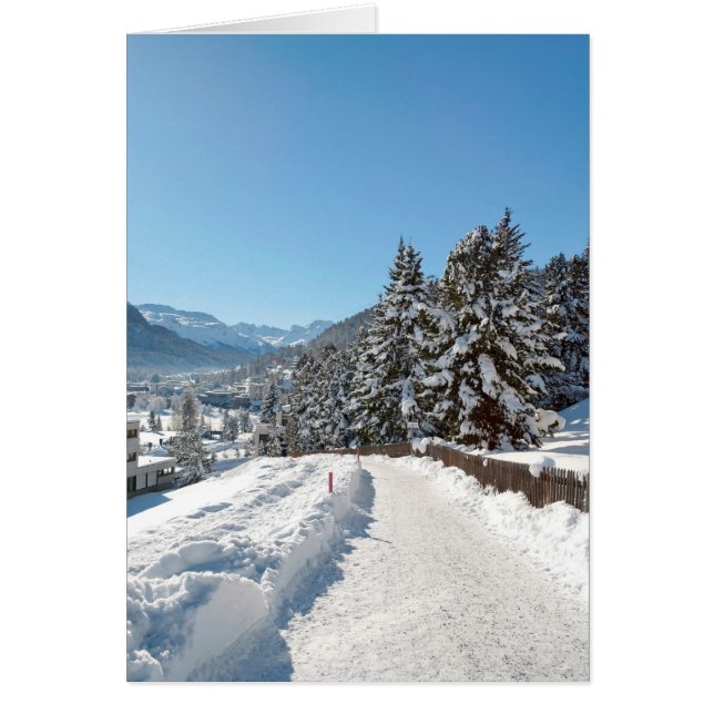 Invierno en St. Moritz (Frente)