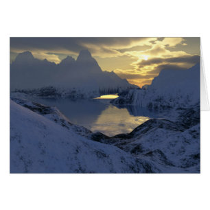 invierno en tierra del fractal