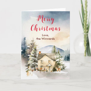 Invierno Holiday Cottage Feliz Navidad