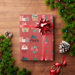 Invierno mágico: Navidades envolviendo papel
