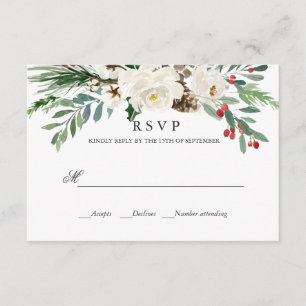 Invierno místico WEDDING RSVP