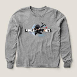 Invincible Ninja Kidz | Kids Tri-blend Long Sleeve