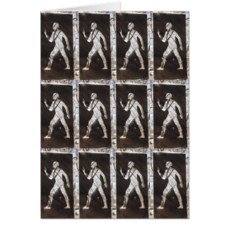 INVISIBLE MAN  NOTECARD