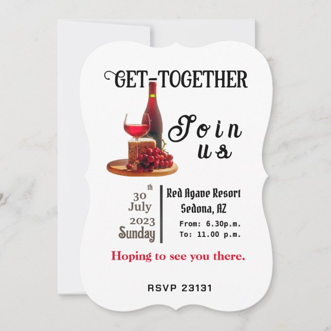 Invitación (Anverso)