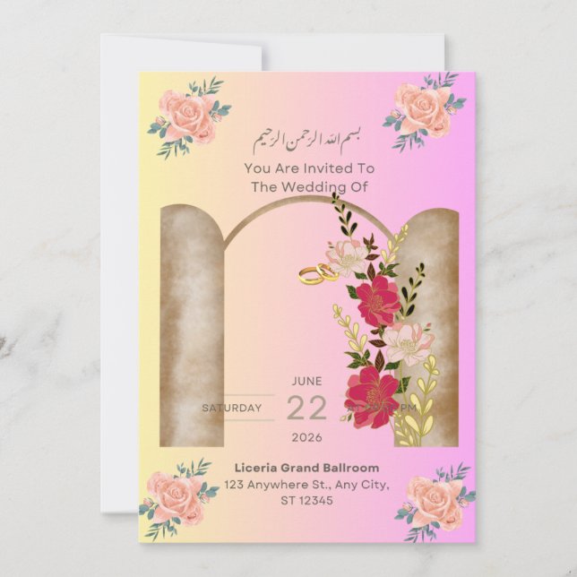 Invitación (Anverso)