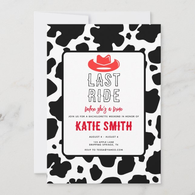 Invitación (Anverso)