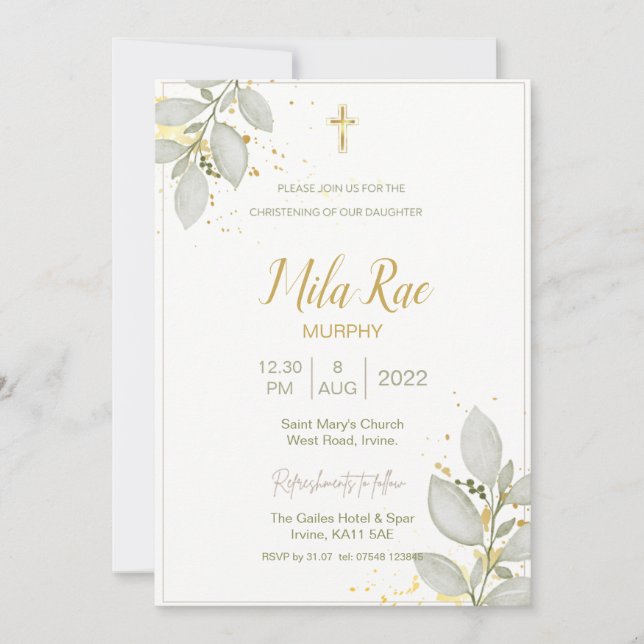 Invitación (Anverso)