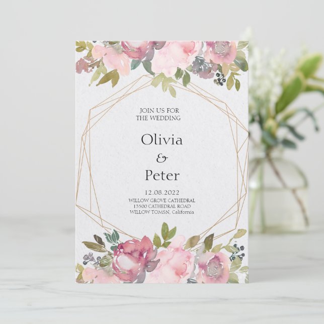 invitación (Anverso de pie)