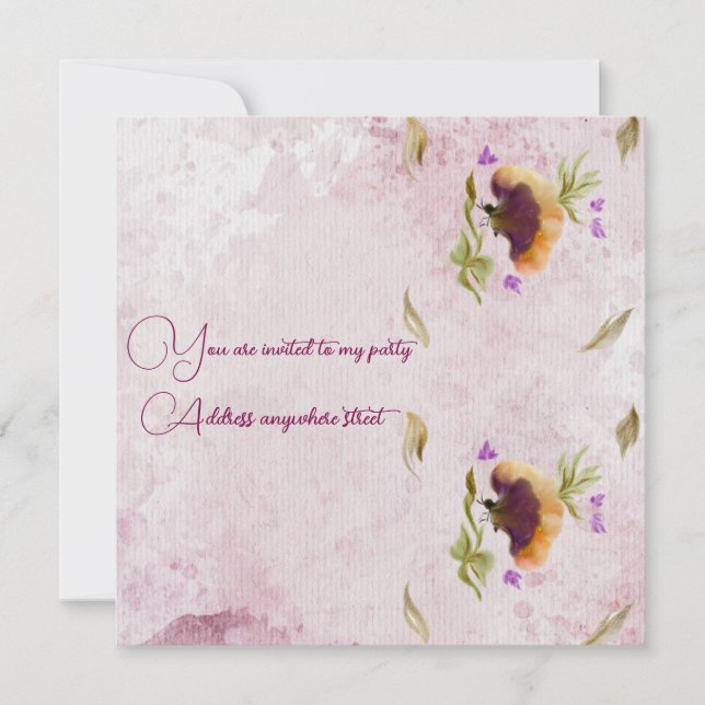 Invitación (Anverso)