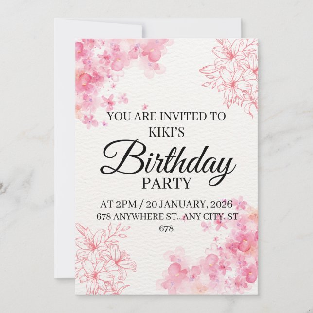 Invitación (Anverso)
