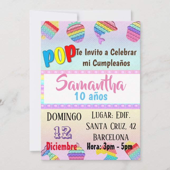 Invitación (Anverso)