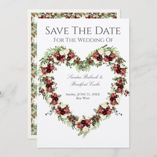 Invitación (Anverso / Reverso)