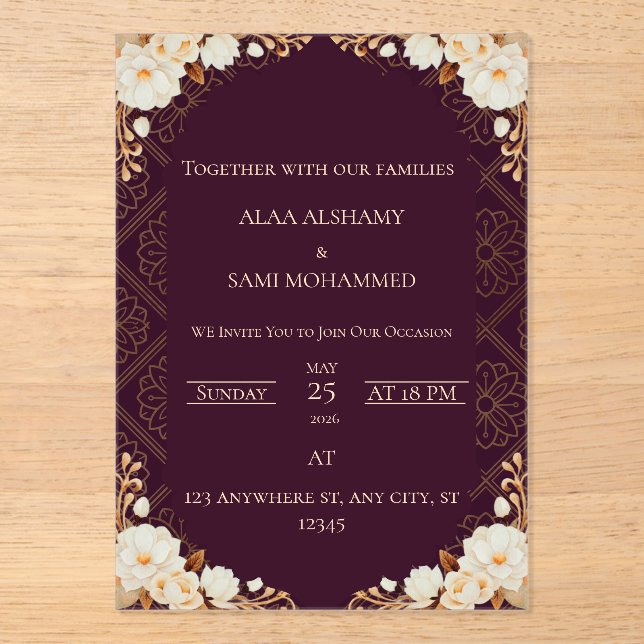 invitación (Anverso)