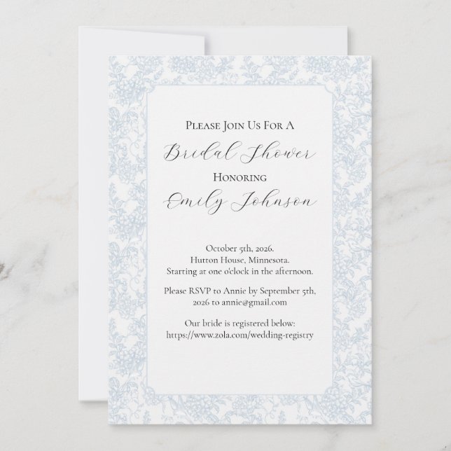 Invitación (Anverso)